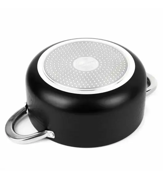 KonigHOFFER HARRISON Garnek z pokrywką 24 cm / powłoka Multistone / indukcja