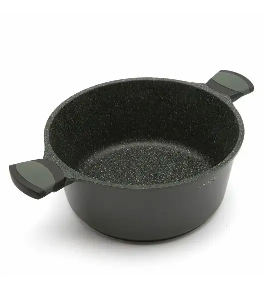 STARKE PRO VIRIDI Garnek 28 x 12,5 cm z pokrywką / Greblon® C3