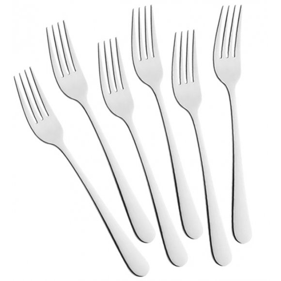 AMEFA AUSTIN Sztućce UE 6 x Widelec stołowy 20,6 cm / stal 18/0 