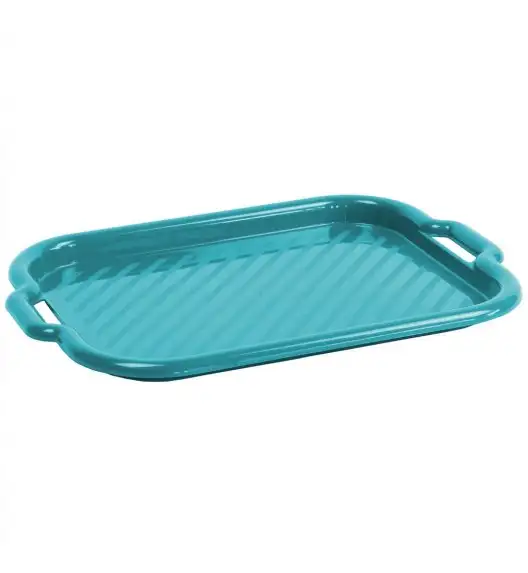 DOMOTTI CLEVER Taca do serwowania 53 x 37 cm niebieska / tworzywo sztuczne