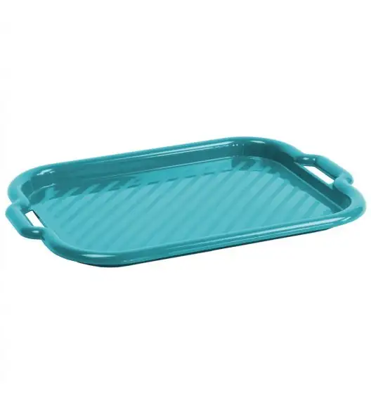 DOMOTTI CLEVER Taca do serwowania 46 x 33 cm z tworzywa sztucznego / niebiska