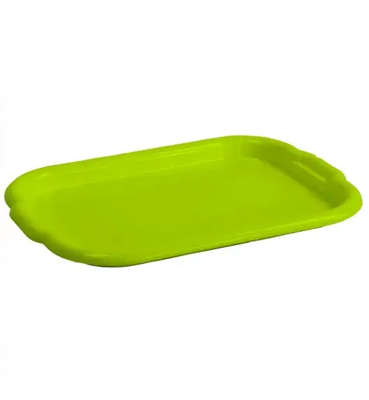 DOMOTTI CLEVER Taca do serwowania 40 x 28 cm z tworzywa sztucznego / zielona