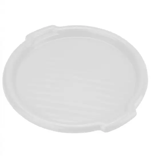 DOMOTTI CLEVER Taca do serwowania 35,5 cm z tworzywa sztucznego / biała