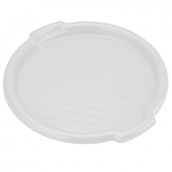 DOMOTTI CLEVER Taca do serwowania 35,5 cm z tworzywa sztucznego / biała