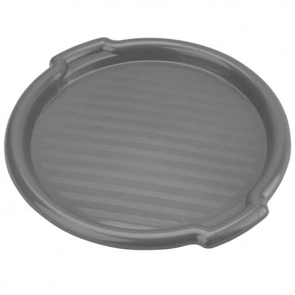 DOMOTTI CLEVER Taca do serwowania 35,5 cm z tworzywa sztucznego / szara