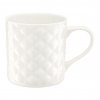 AMBITION GLAMOUR Kubek pikowany 420 ml biały