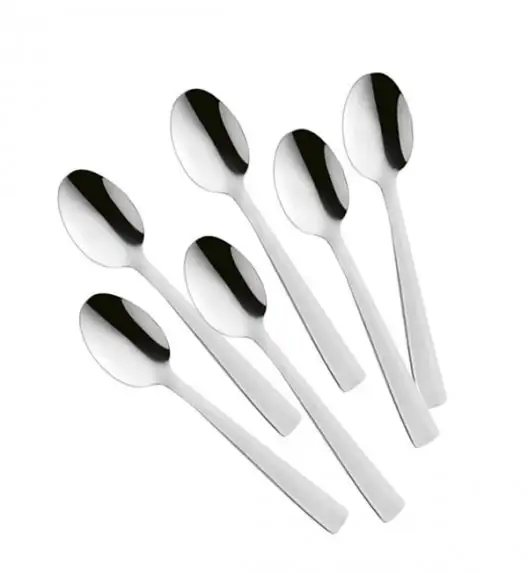 AMEFA PADOVA Sztućce UE 6 x Łyżeczka do herbaty LUZ stal 18/0
