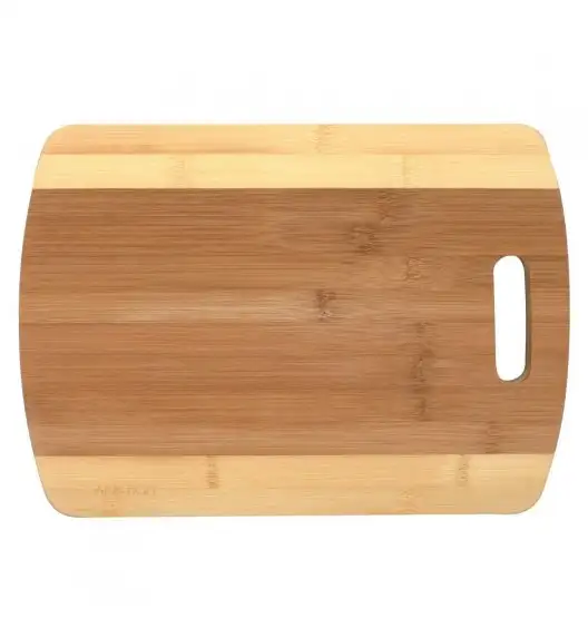 AMBITION PANDA Deska do krojenia 35 cm z uchwytem / drewno bambusowe