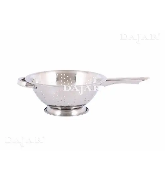 DOMOTTI KAPIMEX Cedzak głęboki 24 cm z rączką / stal nierdzewna