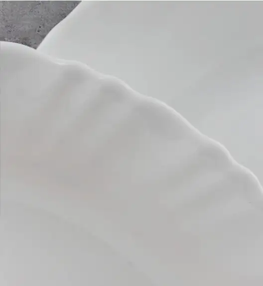 WYPRZEDAŻ! LUMINARC OPAL MUSZELKA Talerz deserowy 19 cm / szkło