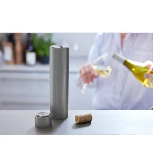 PEUGEOT LINE REVERSE Korkociąg elektryczny / 21 cm / grafitowy