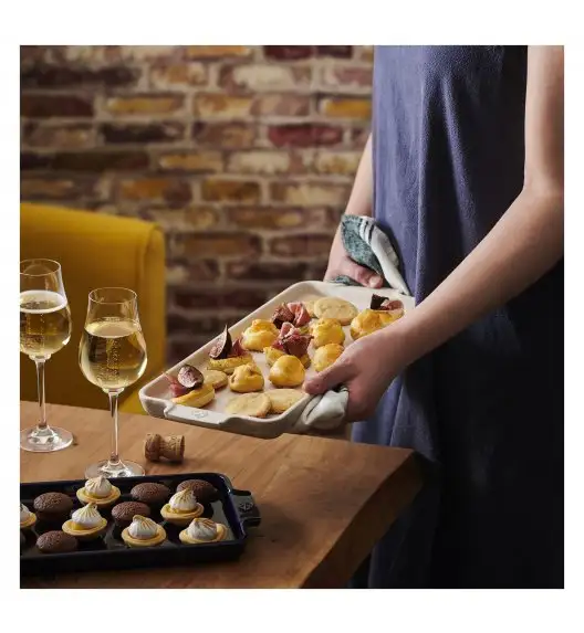 PEUGEOT APPOLIA Naczynie do zapiekania / półmisek / 40cm / ecru