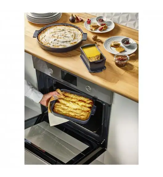 PEUGEOT APPOLIA Naczynie prostokątne / 32 cm / ecru