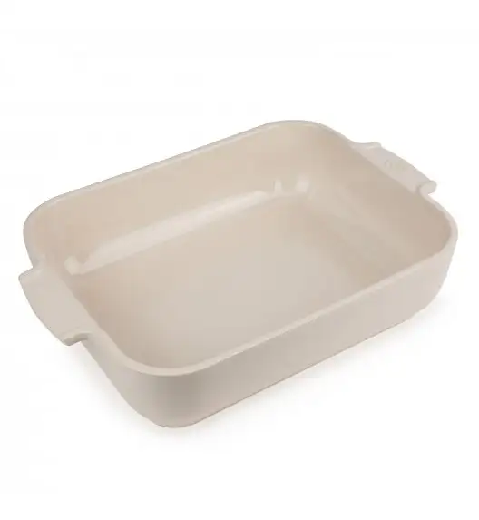 PEUGEOT APPOLIA Naczynie prostokątne / 32 cm / ecru
