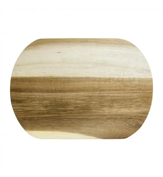 AMBITION PARMA Owalna deska do krojenia 28 cm / drewno akacjowe