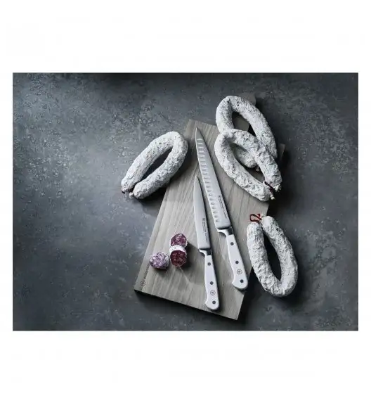 WÜSTHOF Classic White Nóż do steków / uniwersalny 12 cm / stal 