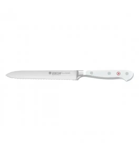 WÜSTHOF Classic White Nóż kuchenny uniwersalny 14 cm / stal 