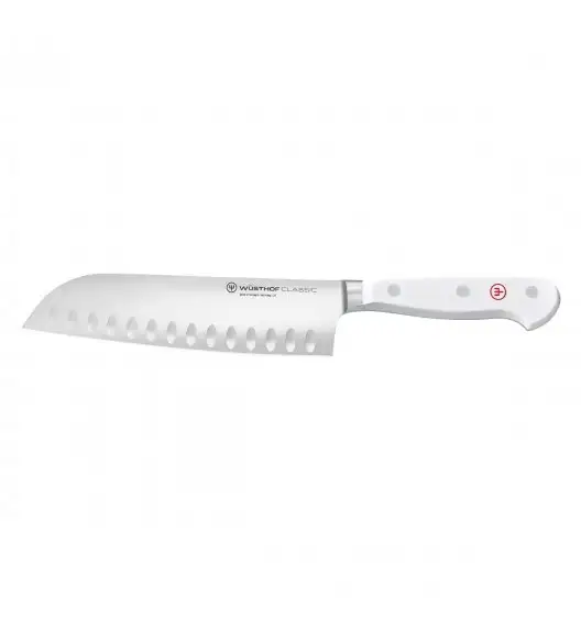 WÜSTHOF Classic White Nóż Santoku 17 cm / stal 
