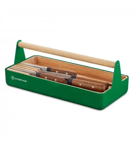 WÜSTHOF URBAN FARMER Koszyk z zestawem 4 noży