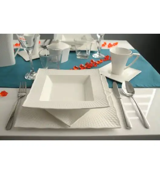 WYPRZEDAŻ! DUO RITZ Komplet 3 talerzy głębokich