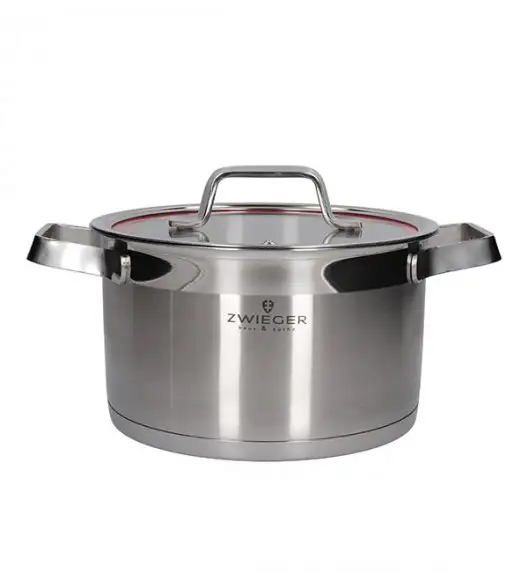 ZWIEGER KLASSIKER Komplet garnków z pokrywkami 11 el + Patelnie VESNA  20, 24, 28 cm 