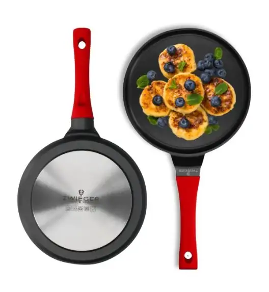 ZWIEGER OBSIDIAN Patelnia do naleśników 26 cm GREBLON non- stick
