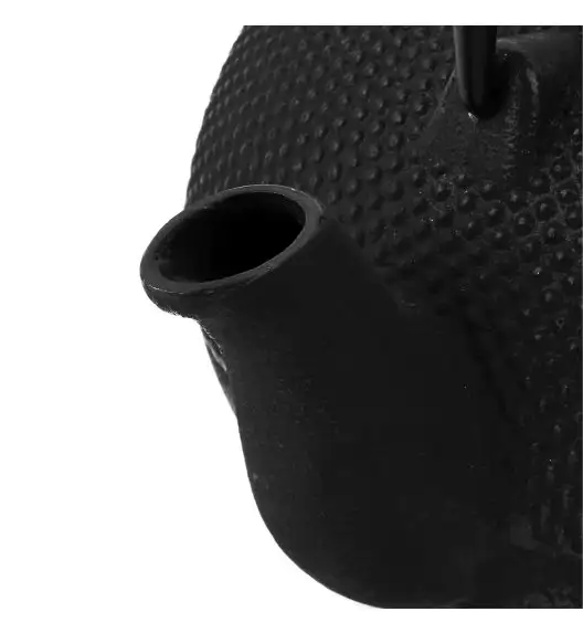 KONIGHOFFER HANAKO Żeliwny imbryk do herbaty z zaparzaczem 1,8 l / czarny