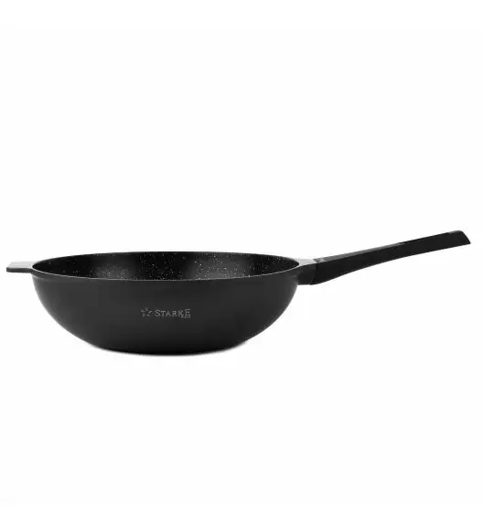 STARKE PRO TAYLOR MARBLE Wok z pokrywką 32 cm / Greblon C3