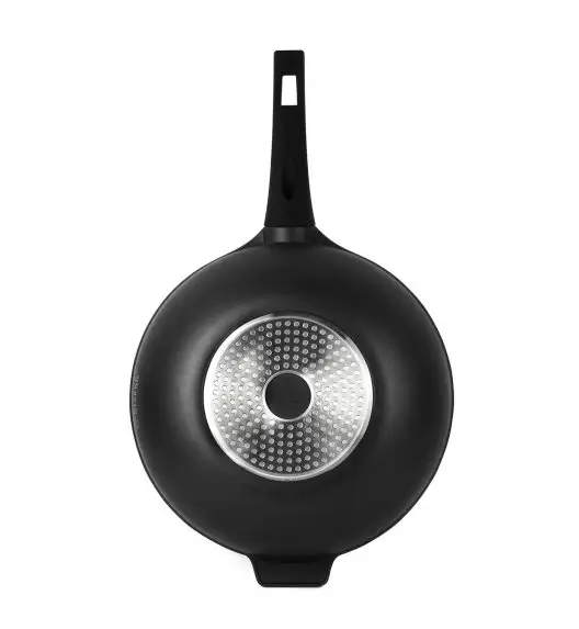 STARKE PRO TAYLOR MARBLE Wok z pokrywką 32 cm / Greblon C3