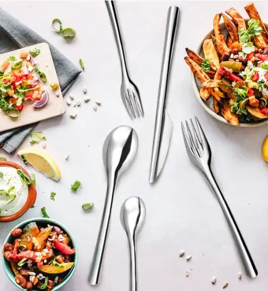 AMEFA SLIM Sztućce 60x Nóż obiadowy LUZ stal 18/0 ECO