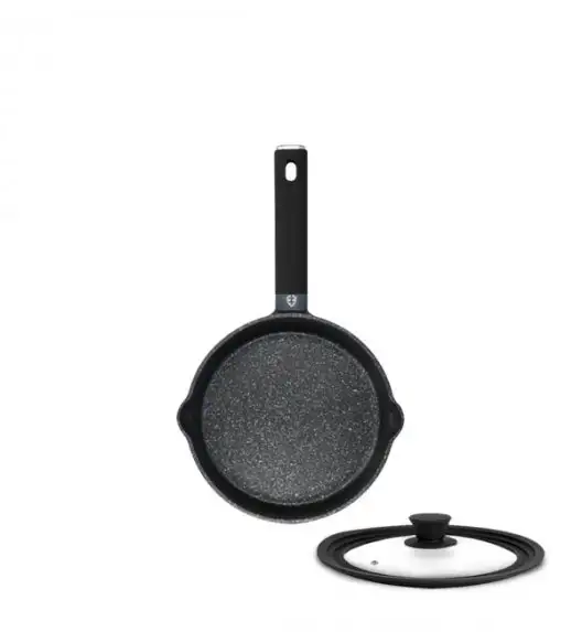 ZWIEGER VESNA Patelnia 20 cm + Pokrywka Tadar / GREBLON C3 non-stick / indukcja