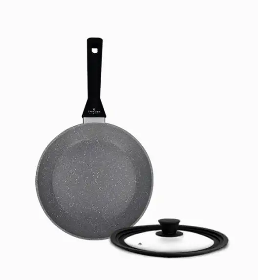 ZWIEGER PRACTI PLUS Patelnia 20 cm + Pokrywka Tadar / MARBLE STONE