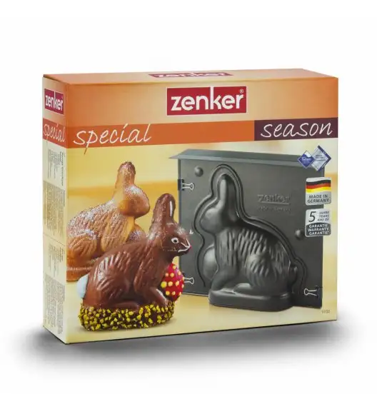 ZENKER Forma do pieczenia - zajączek wielkanocny 21,5 x 20 cm