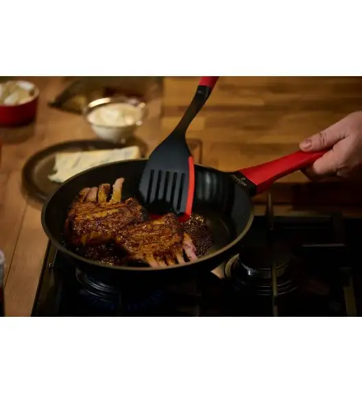 ZWIEGER OBSIDIAN Komplet patelni 20, 24 cm + patelnia głęboka 28 cm / powłoka GREBLON non- stick