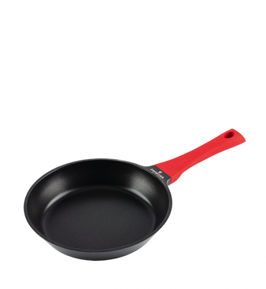 ZWIEGER OBSIDIAN Komplet patelni 24, 28 cm + patelnia głęboka 28 cm / powłoka GREBLON non- stick + Pokrywka Tadar