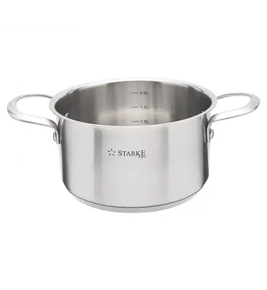 STARKE VARESE Zestaw garnków z pokrywkami 10 el / stal nierdzewna / indukcja