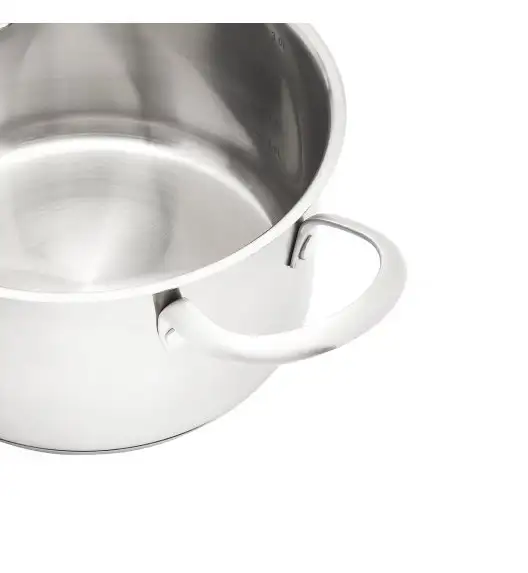 STARKE VARESE Zestaw garnków z pokrywkami 10 el / stal nierdzewna / indukcja