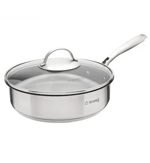 STARKE VARESE Zestaw garnków z pokrywkami 10 el / stal nierdzewna / indukcja