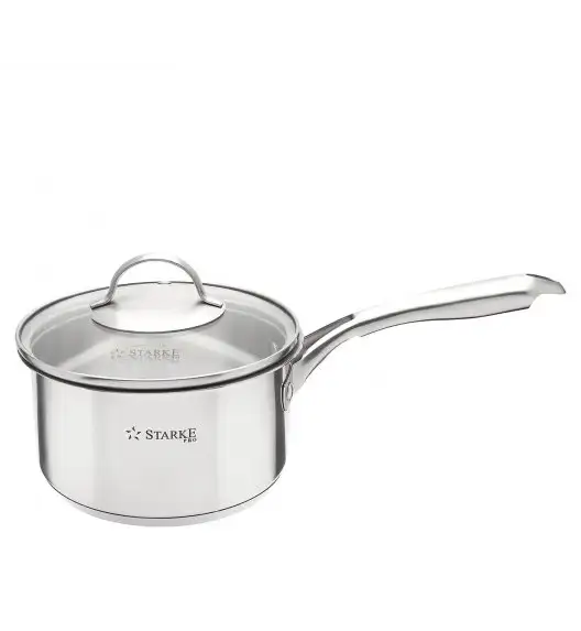 STARKE VARESE Zestaw garnków z pokrywkami 10 el / stal nierdzewna / indukcja
