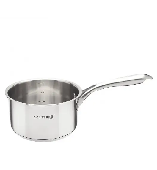 STARKE VARESE Zestaw garnków z pokrywkami 10 el / stal nierdzewna / indukcja