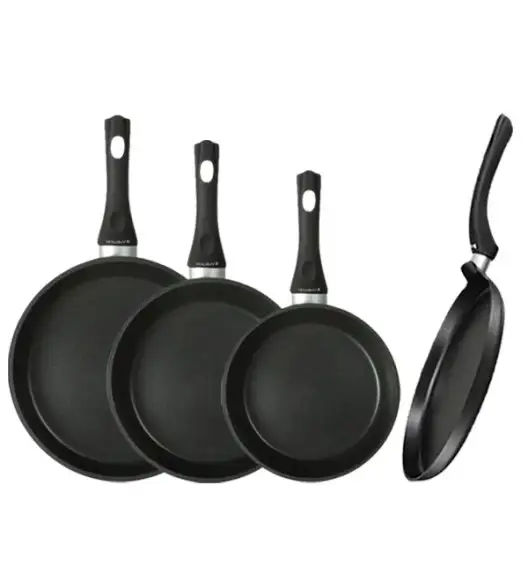 AMBITION MAGNAT Komplet patelni Ø 20, 24, 28 + Patelnia do naleśników 26 cm / powłoka nieprzywierająca