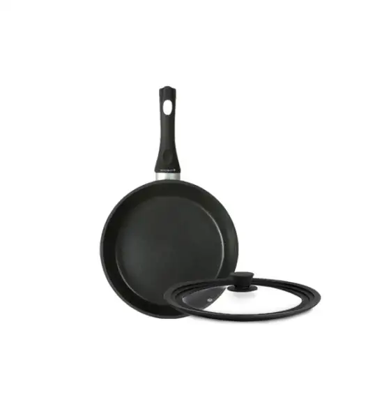 AMBITION MAGNAT Patelnia Ø 28 + Pokrywka uniwersalna Tadar / powłoka nieprzywierająca