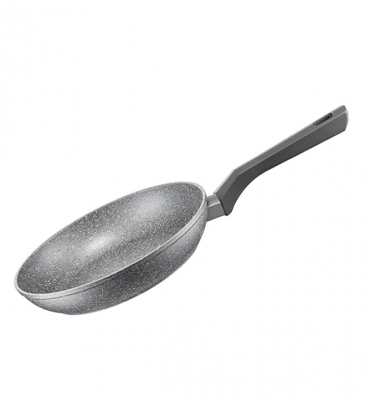 AMBITION SILVERSTONE Komplet patelni 20, 28 cm + patelnia naleśnikowa / powłoka Qalum Basic Stone Edition