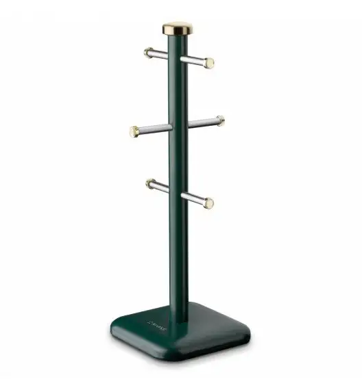 STARKE GRAVA Stojak na kubki / zielony