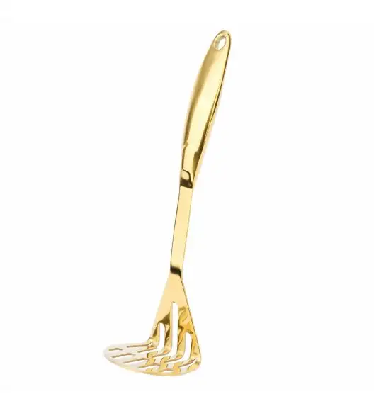 STARKE ULTIME GOLD Komplet 6 kuchennych przyborów na stojaku / stal nierdzewna 