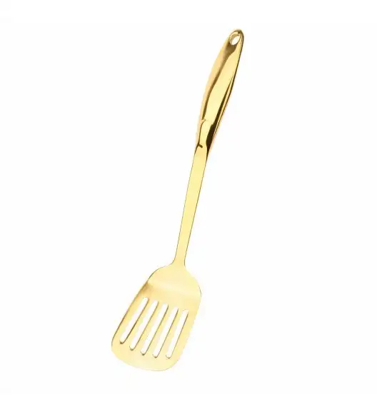 STARKE ULTIME GOLD Komplet 6 kuchennych przyborów na stojaku / stal nierdzewna 