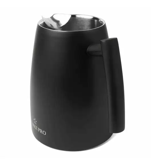 STARKE PRO ENCORA Zaparzacz typu french press / termos 1L / czarny