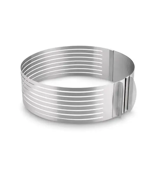 TADAR Regulowana obręcz do cięcia biszkoptu 24-26 cm