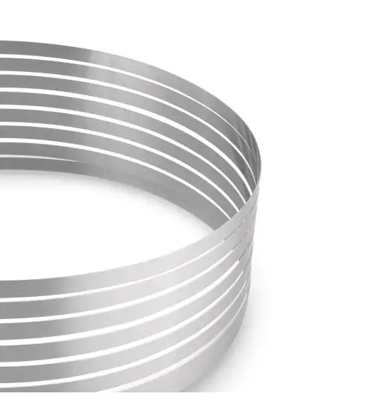 TADAR Regulowana obręcz do cięcia biszkoptu 24-26 cm