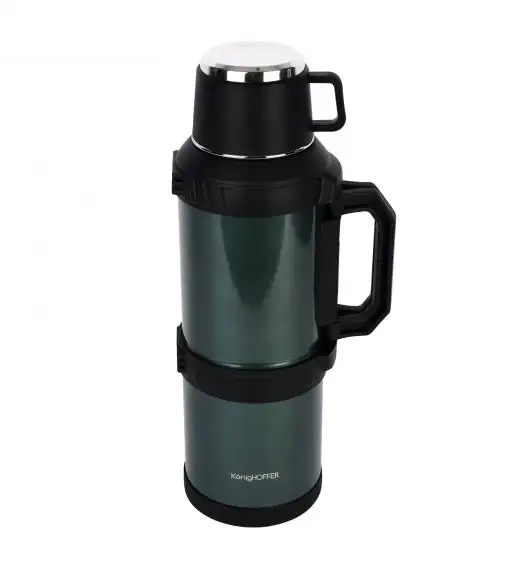 KonigHOFFER CRATER Termos nierdzewny 4 l / zielony